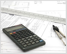 manos, compas, planos de arquitectura