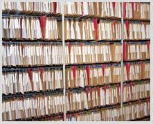 archivos almacenados para gestion documental