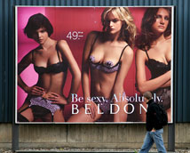 pancarta de publicidad en gran formato